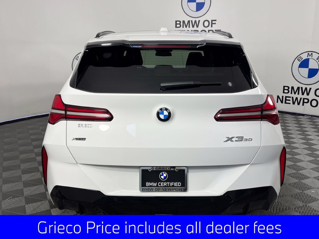 Certified 2026 BMW X3 xDrive30i w/ M Sport Package AWD/4WD image 11