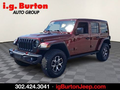 Used 2021 Jeep Wrangler Unlimited Rubicon AWD/4WD image 3