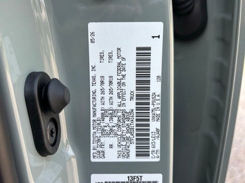New 2026 Toyota Tundra SR5 AWD/4WD image 26