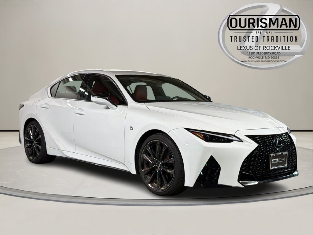 Certified 2023 Lexus IS 350 F Sport w/ Memory Package RWD image 1