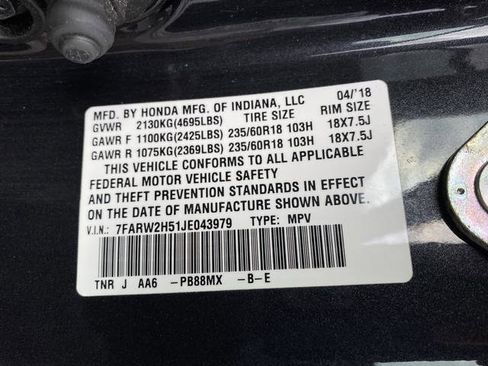 Used 2018 Honda CR-V EX image 43