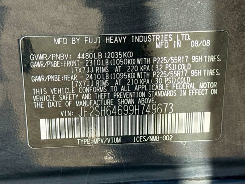 Used 2009 Subaru Forester 2.5X Limited AWD/4WD image 37