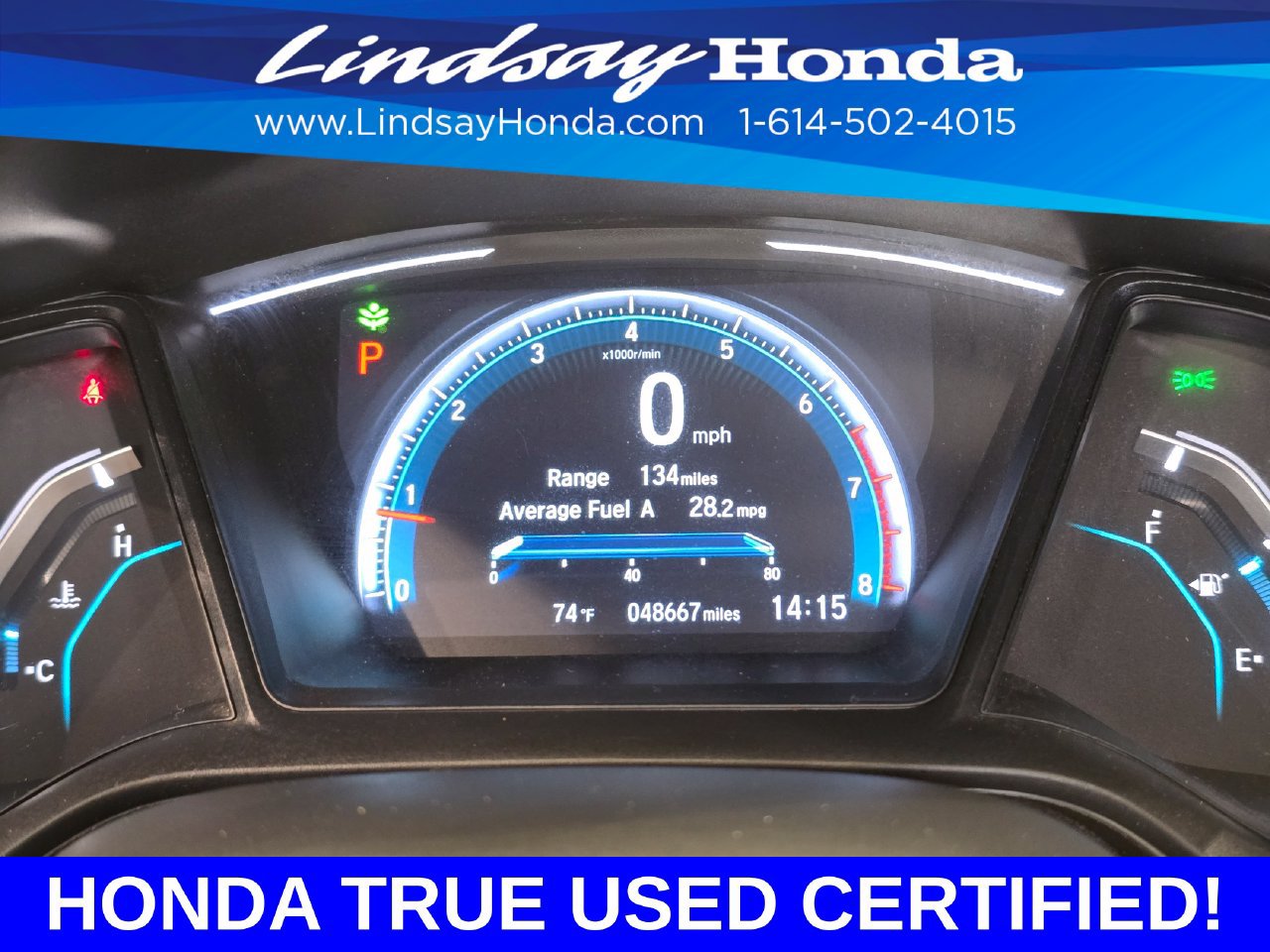Certified 2019 Honda Civic LX image 14