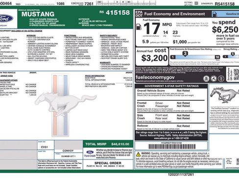 Used 2024 Ford Mustang GT Premium image 5