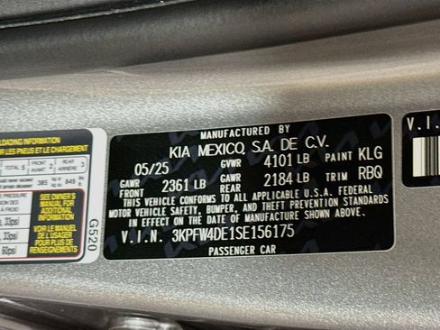 Certified 2025 Kia K4 GT-Line w/ GT-Line Sunroof Package FWD image 33