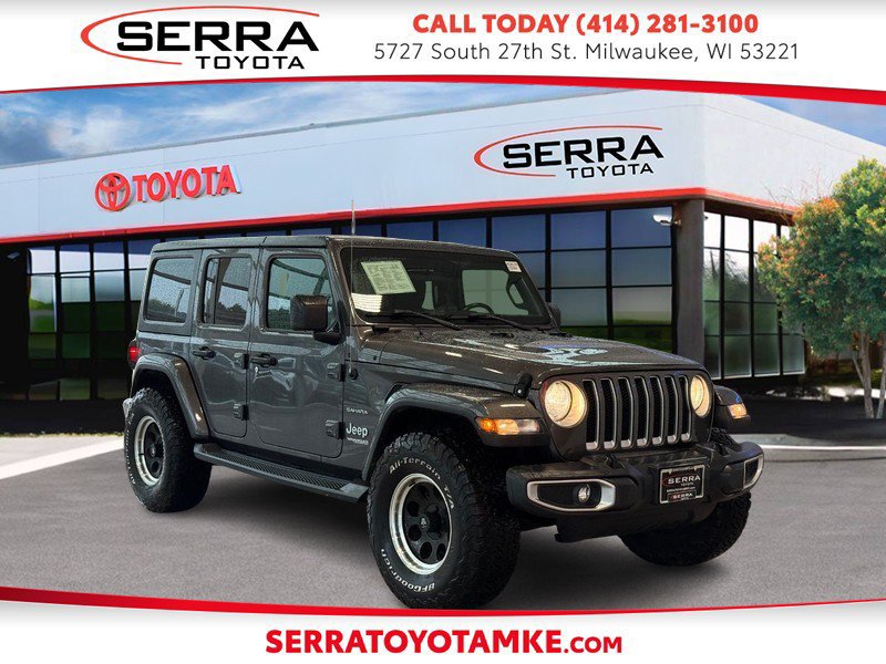 Used 2018 Jeep Wrangler Unlimited Sahara w/ Cold Weather Group AWD/4WD image 1