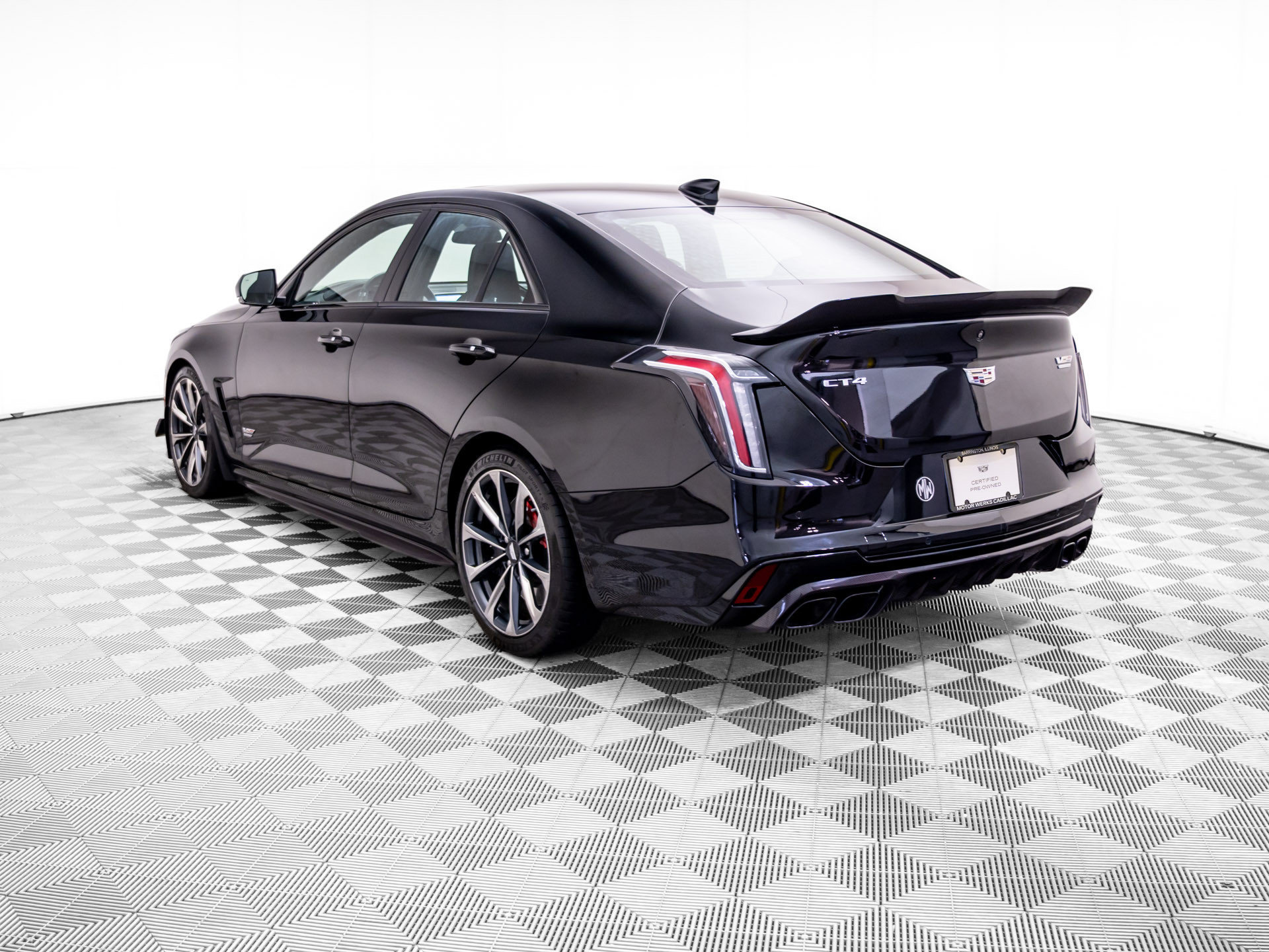 Certified 2024 Cadillac CT4 V Blackwing w/ Carbon Fiber 1 Package RWD image 3