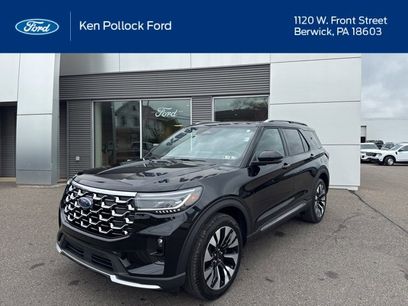 New 2025 Ford Explorer Platinum