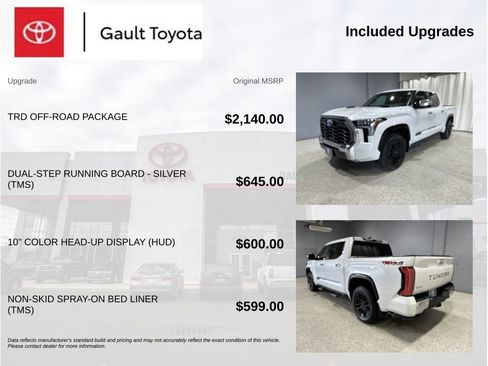 Used 2024 Toyota Tundra 1794 Edition w/ TRD Off-Road Package AWD/4WD image 4