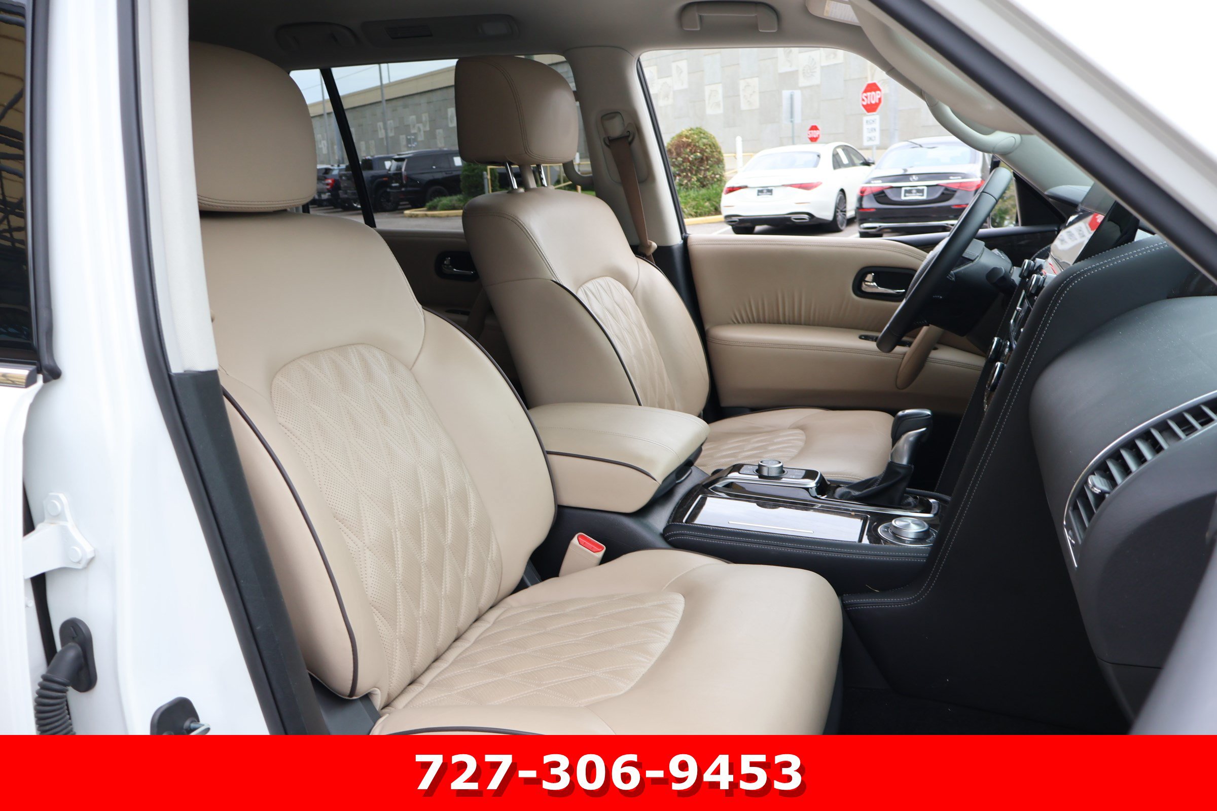 Used 2023 Nissan Armada Platinum w/ Captain's Chairs Package AWD/4WD image 22