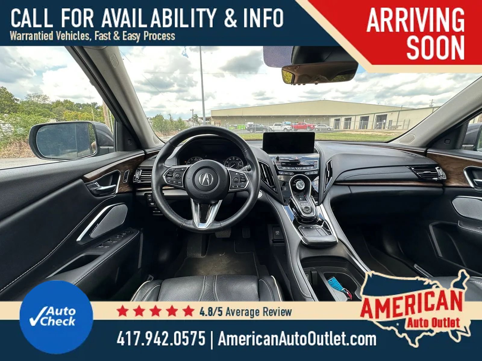 Used 2019 Acura RDX w/ Advance Package FWD image 2