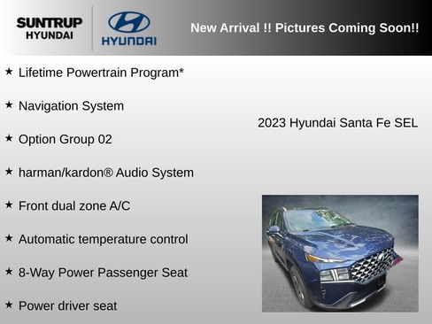 Used 2023 Hyundai Santa Fe SEL w/ Premium Package AWD/4WD image 5