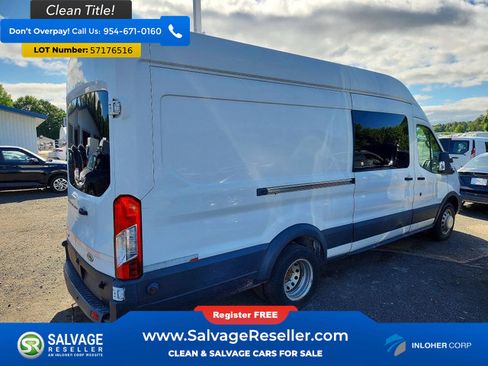 Used 2016 Ford Transit 350 148 High Roof Extended DRW RWD image 4