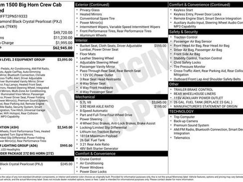 Used 2023 RAM 1500 Big Horn AWD/4WD image 7