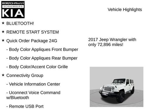 Used 2017 Jeep Wrangler Unlimited Sahara w/ Mopar Chrome Edition Group AWD/4WD image 7