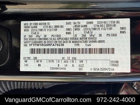 Used 2024 Ford F150 Raptor AWD/4WD image 34