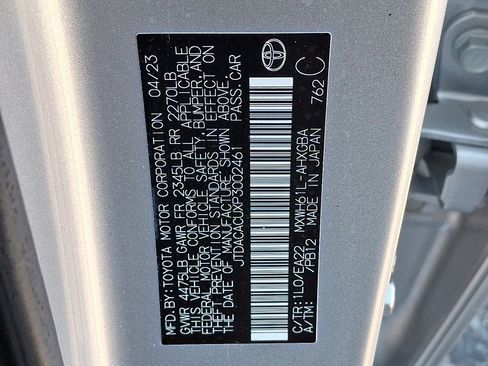 Certified 2023 Toyota Prius Prime XSE image 27