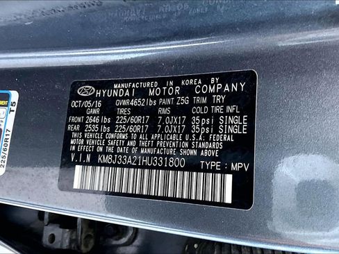 Used 2017 Hyundai Tucson Eco w/ Cargo Package FWD image 18