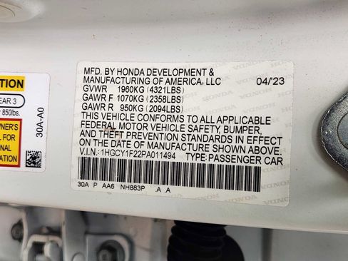 Used 2023 Honda Accord LX image 31