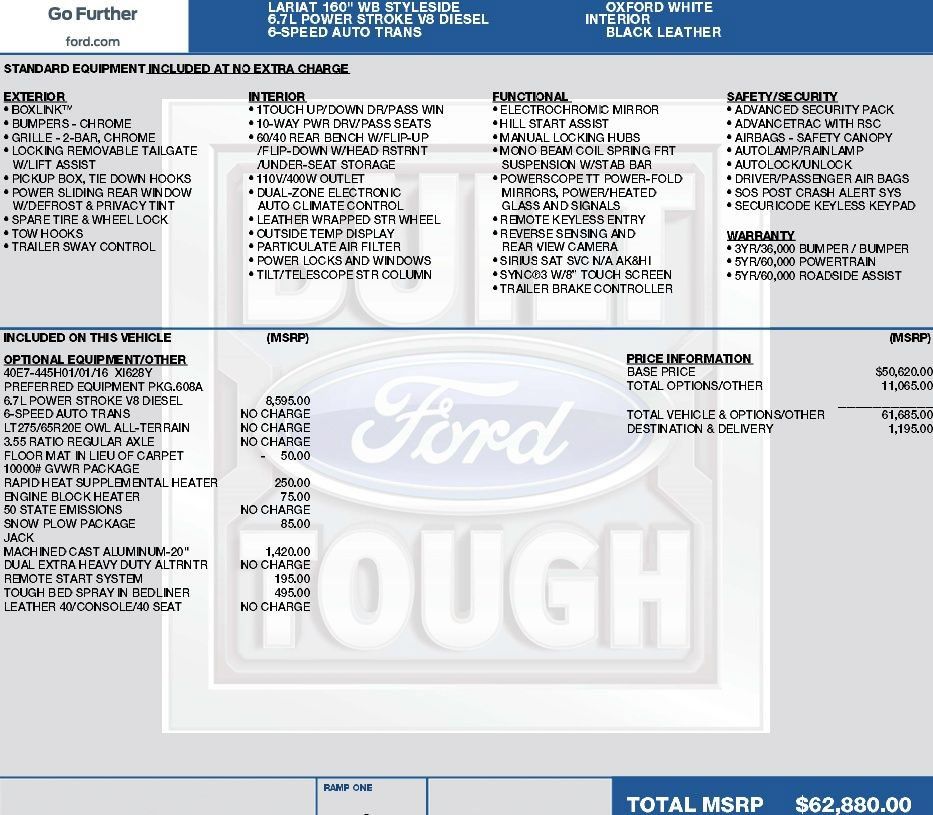 Used 2017 Ford F250 Lariat AWD/4WD image 5