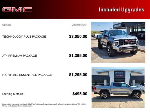 New 2026 GMC Canyon AT4 w/ Technology Plus Package AWD/4WD image 11