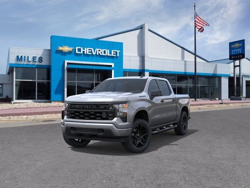 New 2026 Chevrolet Silverado 1500 Custom w/ Turbomax Blackout Package AWD/4WD image 42