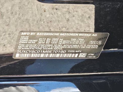 Used 2021 BMW X6 xDrive40i w/ M Sport Package AWD/4WD image 26