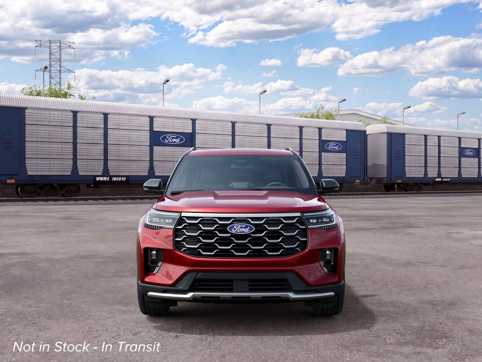 New 2027 Ford Explorer Platinum RWD image 3