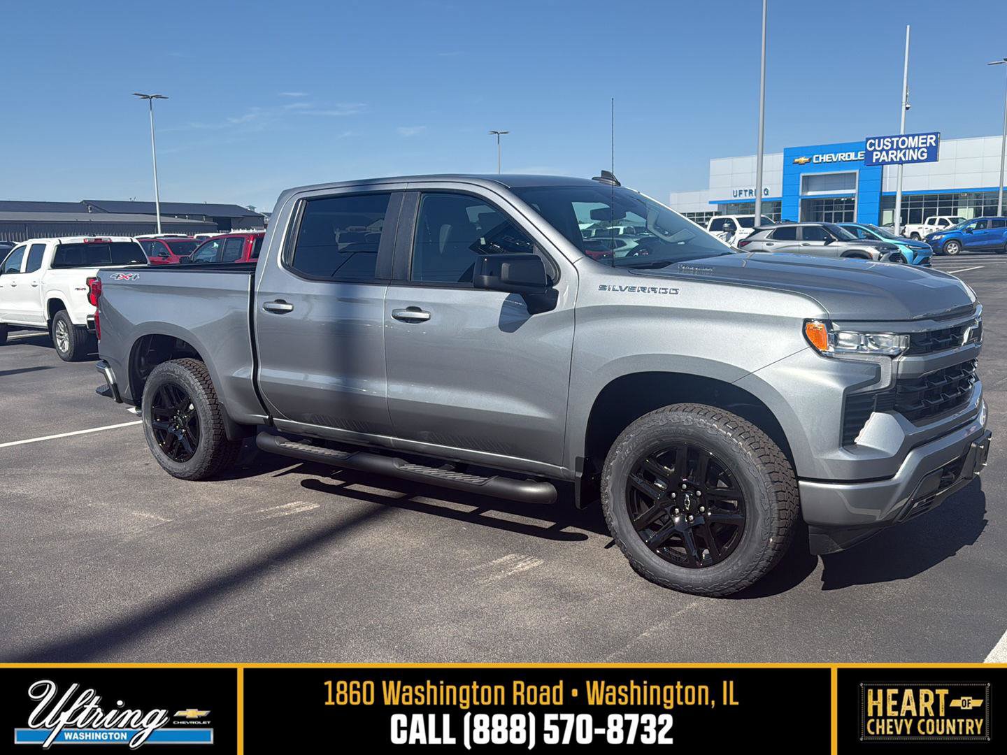 New 2026 Chevrolet Silverado 1500 RST w/ RST Select Package AWD/4WD image 1
