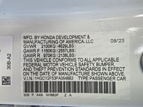 Used 2023 Honda Accord Sport image 10