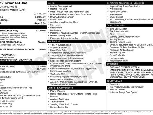 Used 2018 GMC Terrain SLT w/ Preferred Package image 90