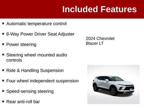 Used 2024 Chevrolet Blazer LT AWD/4WD image 4