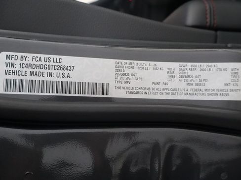 New 2026 Dodge Durango GT w/ Blacktop Package RWD image 31