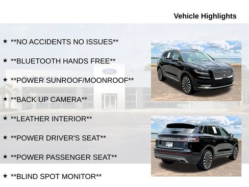 Used 2022 Lincoln Nautilus Black Label w/ Cargo Utility Package AWD/4WD image 6