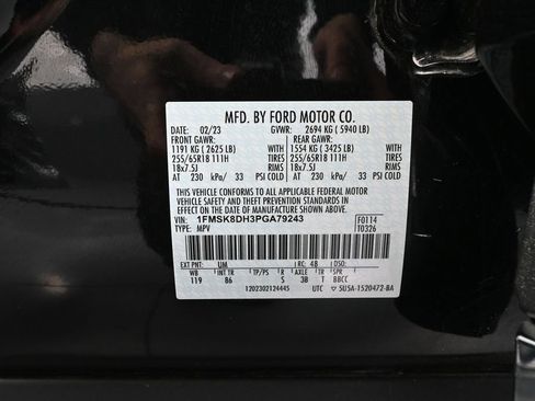 Used 2023 Ford Explorer XLT AWD/4WD image 51