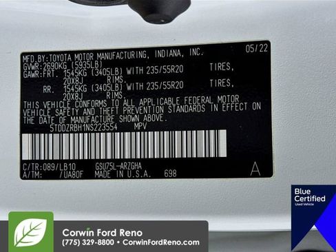 Used 2022 Toyota Highlander Limited image 36