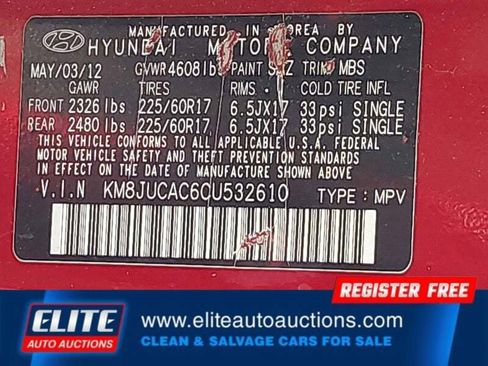 Used 2012 Hyundai Tucson GLS image 18