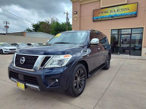 Used 2019 Nissan Armada Platinum w/ Captain's Chairs Package RWD image 8