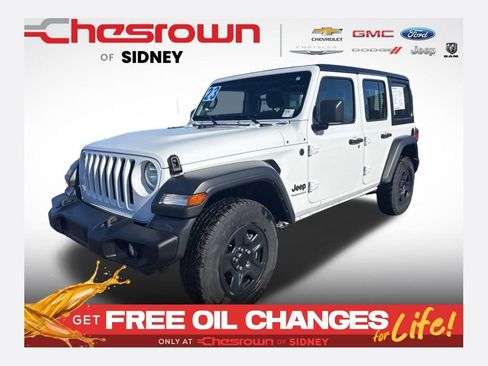 Used 2023 Jeep Wrangler Sport image 1