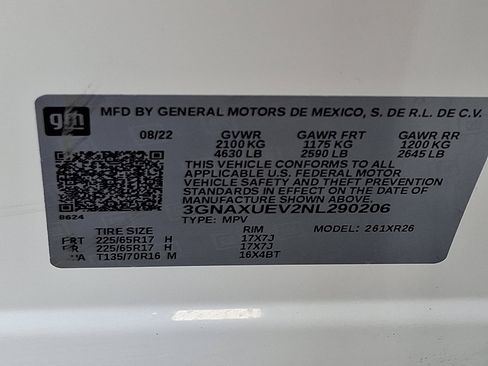 Certified 2022 Chevrolet Equinox LT image 25