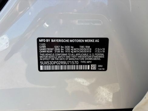 Used 2024 BMW X3 xDrive30i w/ Convenience Package AWD/4WD image 32