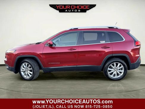 Used 2015 Jeep Cherokee Limited w/ Luxury Group AWD/4WD image 3