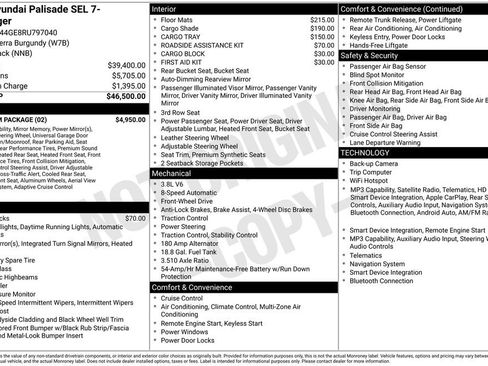 Used 2024 Hyundai Palisade SEL w/ Premium Package FWD image 37