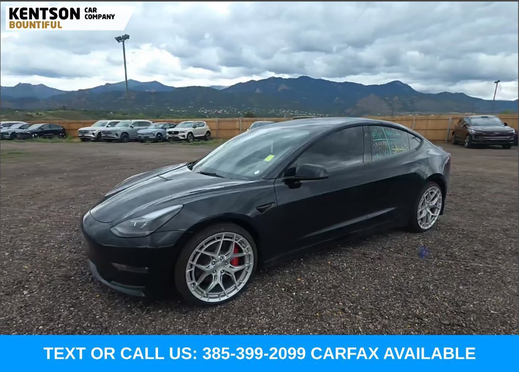 Used 2023 Tesla Model 3 Performance AWD/4WD image 1