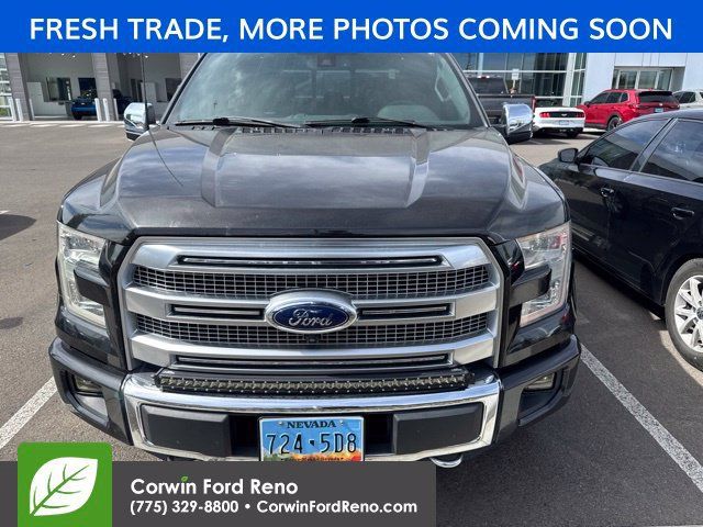 Used 2015 Ford F150 Platinum w/ Equipment Group 701A Luxury AWD/4WD image 2