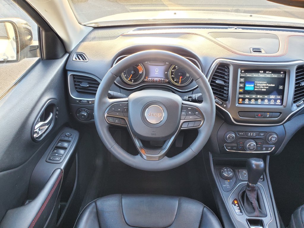 Used 2022 Jeep Cherokee Trailhawk w/ Premium Leather Package AWD/4WD image 14