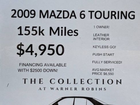 Used 2009 MAZDA MAZDA6 i Touring w/ Convenience Pkg FWD image 2