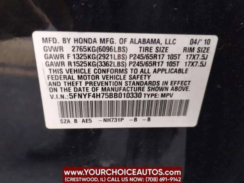 Used 2011 Honda Pilot EX-L image 37