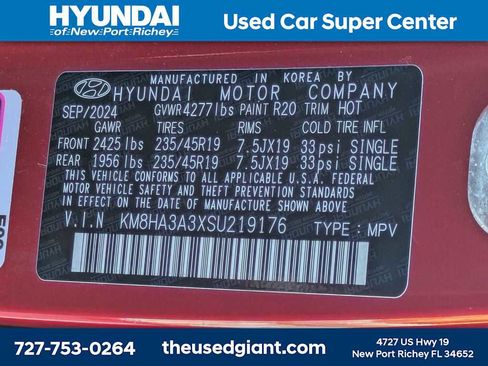 Certified 2025 Hyundai Kona N Line FWD image 41