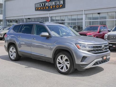 Used 2021 Volkswagen Atlas SE w/ Towing Package AWD/4WD image 3